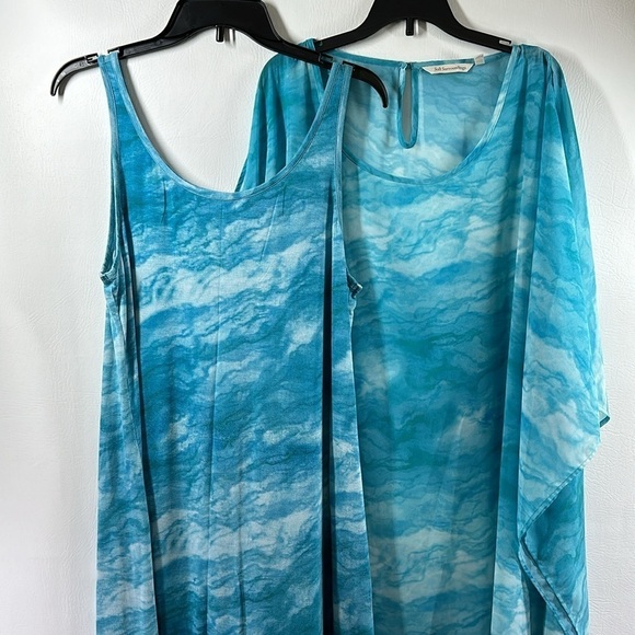 Soft Surroundings Two Piece Maxi Afghan with Mini Dress, L/XL - Picture 8 of 11